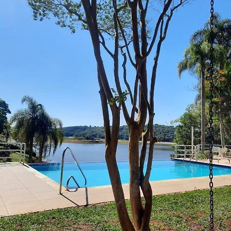 Ibiúna Chacara Em Condominio A Beira Da Represa Para Locacao Familiar מראה חיצוני תמונה