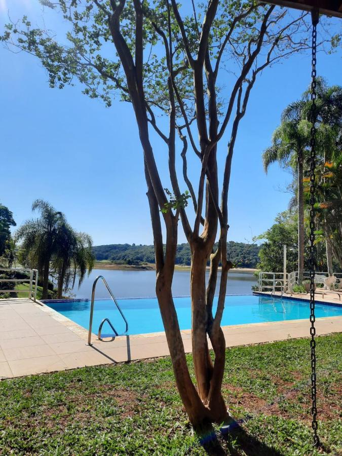 Ibiúna Chacara Em Condominio A Beira Da Represa Para Locacao Familiar מראה חיצוני תמונה