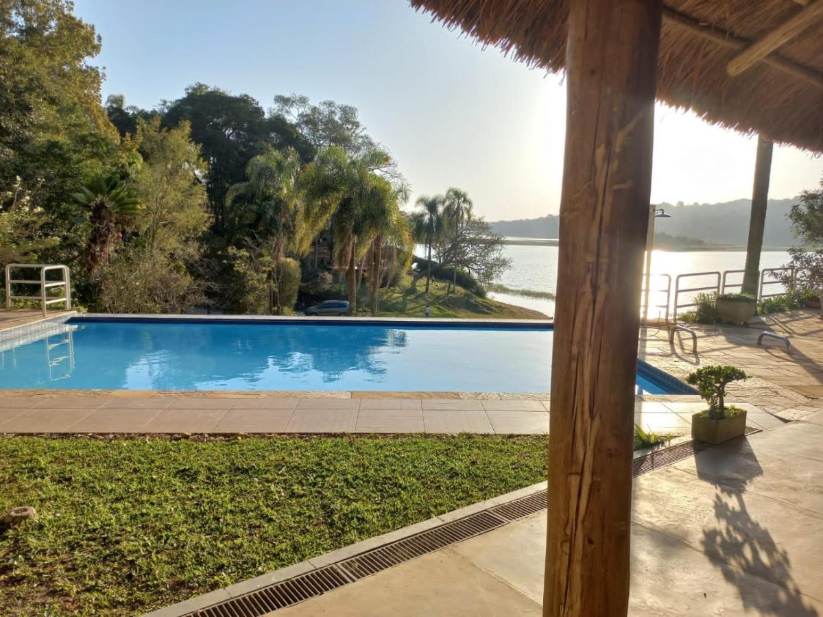 Ibiúna Chacara Em Condominio A Beira Da Represa Para Locacao Familiar מראה חיצוני תמונה