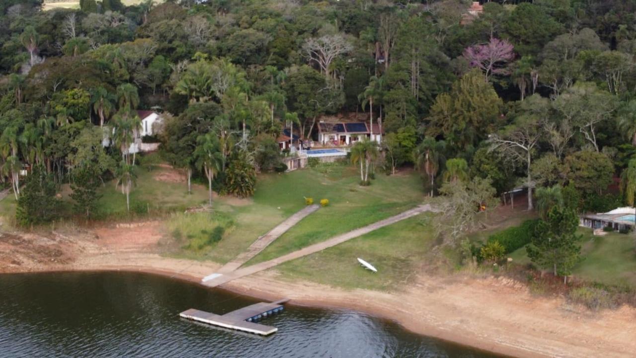 Ibiúna Chacara Em Condominio A Beira Da Represa Para Locacao Familiar מראה חיצוני תמונה